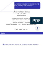 RM II 5 Deducción de La Fórmula Del Esfuerzo Cortante