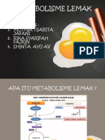 OPTIMASI METABOLISME LEMAK