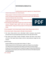 Histologi Sistem Muskuloskeletal