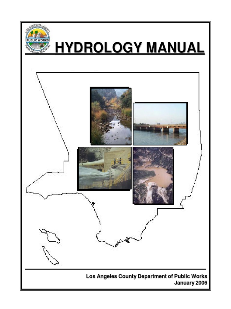 Los Angeles County Hydrology Manual | PDF | Drainage Basin | Surface Runoff