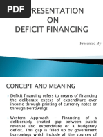 Presentation On Deficit Financing