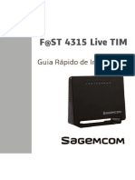 Manual Sagecom 4315