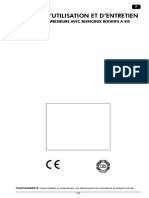 Manuel D'Utilisation Et D'Entretien