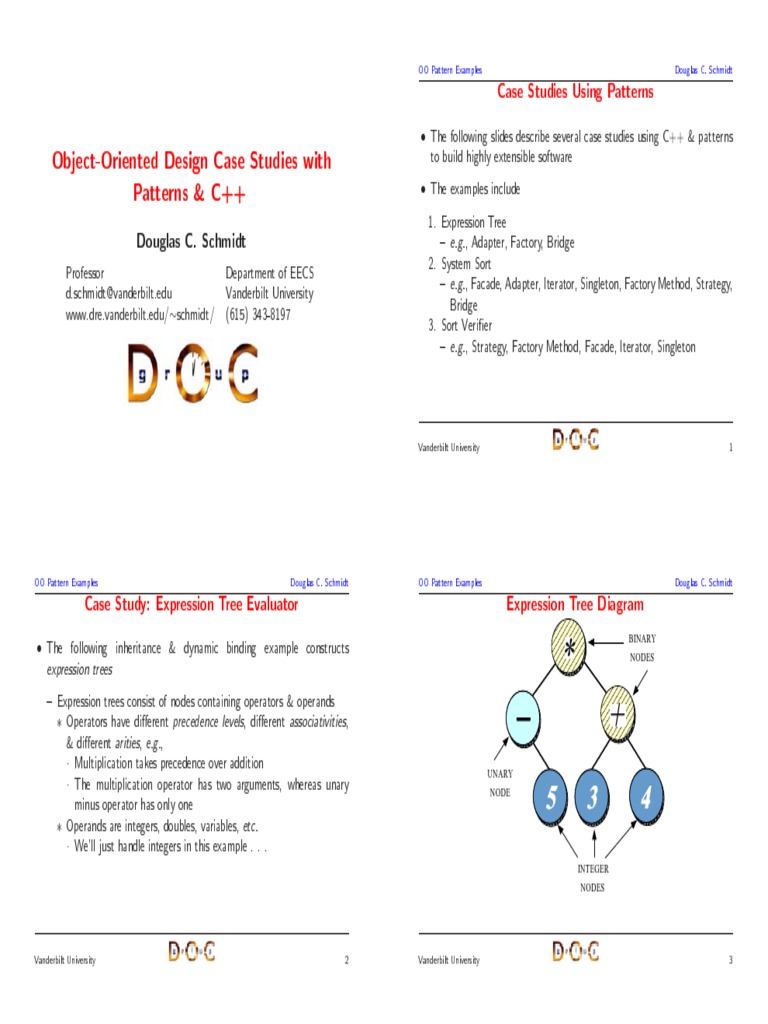 C++ Object-Oriented Design Patterns | PDF | Object Oriented Programming ...