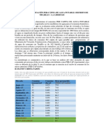 Consumo Per-Cápita de Agua Potable-Trujillo