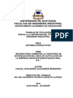 Aumentar Capacidad Esterilización Del Área de Autoclaves PDF