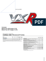 VX R Price Guide