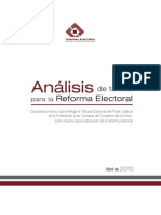Analisis Temas Reforma Electoral2010