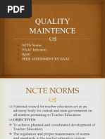 Quality Maintence