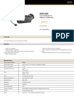 DVFL350: LCD Viewfinder For PMW-F5, PMW-F55..