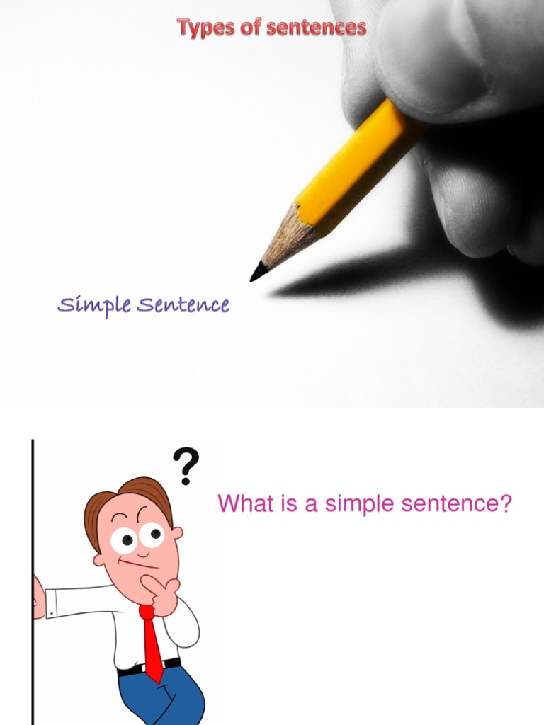 1. Combining Sentences in English. Simple Sentences (1) | Sentence
