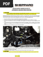 SHEPPARD Kenworth Medium Duty HD94 ALTERNATE Steering-Gear Bleed Procedure 2
