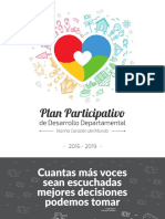 Plan de Desarrollo Narino Corazon Del Mundo 2016-2019
