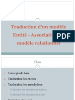 Chap 3 Traduction D - Un Modèle EA-Relation