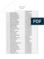 Final Faculty List