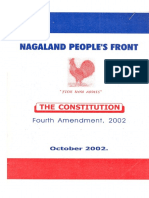 Constitution of Nagaland Peoples Front