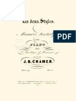 Cramer Les Deux Styles, Op.97 (1842)