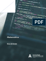 Matemática - Dicas de Estudo