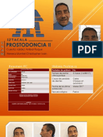 Prostodoncia II Caso Clinico