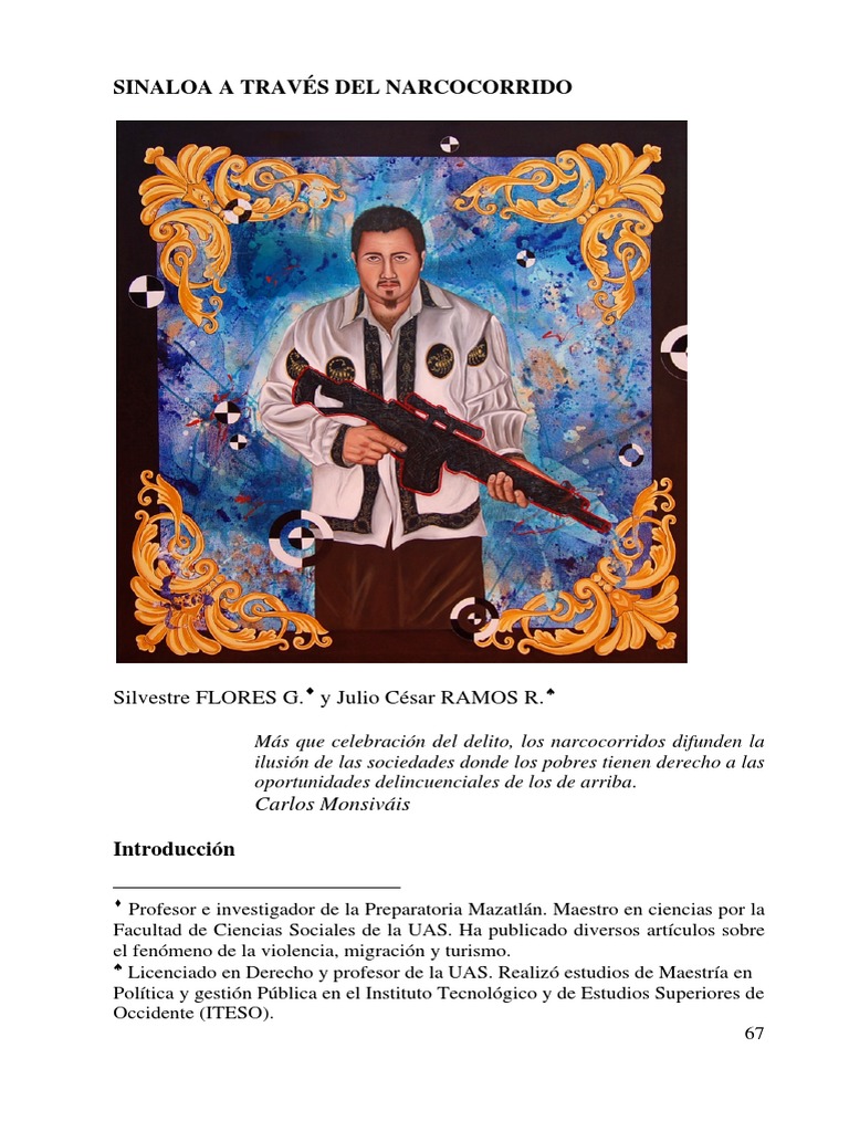 Narcocorridos y el Narco en Sinaloa | PDF | Cartel de Sinaloa | Crimen ...