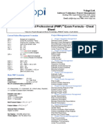 Velopi PMP Cheat Sheet PDF