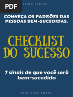 Checklist Do Sucesso