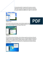 Versiones de Windows Recientes