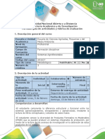 Guía de actividades y rúbrica de evaluación- paso 1- Elaborar un ensayo argumentativo sobre clasificación de SA y PFNm