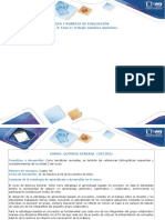 Guía de Actividades y Rúbrica de Evaluación - Unidad 3 Fase 3 - Trabajo Cambios Quimicos.