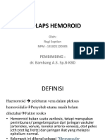 Prolaps Hemoroid