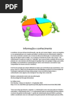 Informação e conhecimento