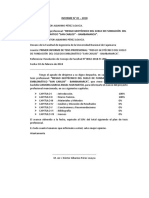 Informe Del Asesor