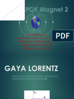 Fisika Gaya Lorentz