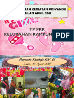 Dokumentasi Kegiatan Posyandu April