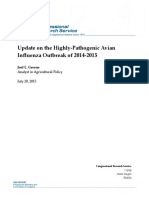 Highly Pathogenic Avian Influenza (HPAI) 2015 Report To Congress