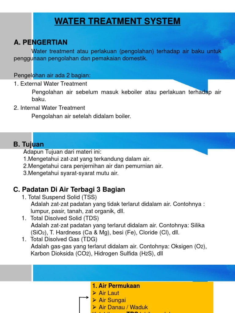 Water Treatment System PDF