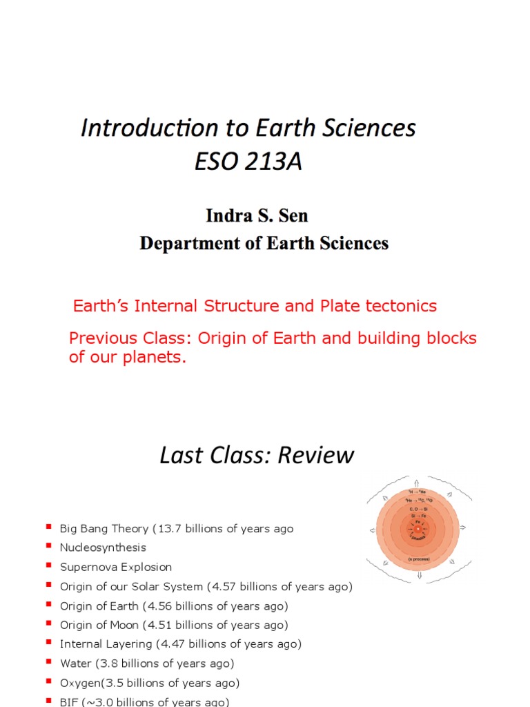 EArth Science | PDF | Mantle (Geology) | Structure Of The Earth