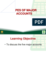 8 types of major accounts
