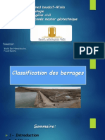 Classification Des Barrages