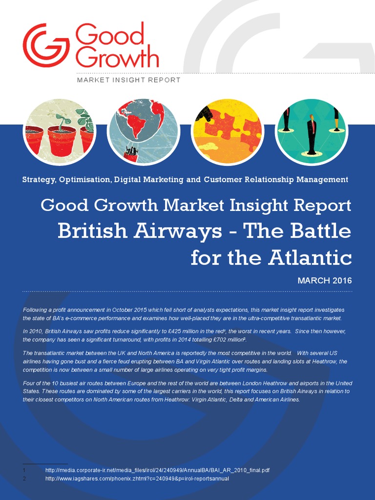 British Airways Market Insight Report | PDF | Airlines | Delta Air Lines