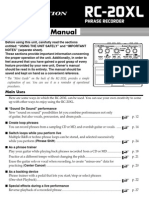 RC-20XL e4 Users Manual