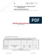 Work Place Norms Practices Policy