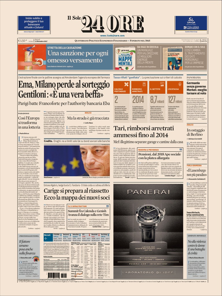 Media Key: Che ne ho fatto dei miei soldi Da martedì 2 aprile in edicola  con Il Sole 24 Ore un libro per imparare ad avere cura del proprio denaro