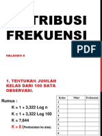 1 - Distribusi Frekuensi