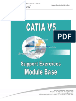Exercices  Catia v5 débutant