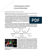 Structural-functional relationships of alcohol dehydrogenase