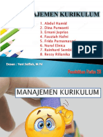 Manajemen Kurikulum