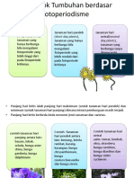 Kelompok Tumbuhan Berdasar Fotoperiodisme