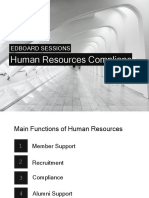 Human Resources Compliance: Edboard Sessions