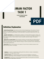 Human Factor Related Terms